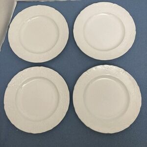 Johnson Brothers Richmond White 7 7/8" Luncheon/Salad Plates - Set of 4